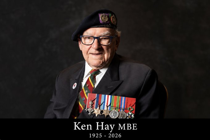 Ken Hay Death, Obituary: Normandy Veteran and ‘Grandad Ken’ Dies at 101